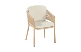 Dining Gartenstuhl Altea | Cappuccino | Aluminium und Rope | Hartman