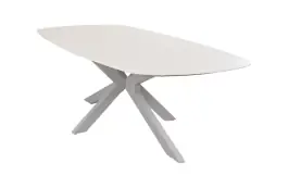 Gartentisch Barletta | 240x115 | Sand & Camel | Aluminium & Kunststoff