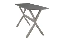 Bartisch Barletta | Camel | Desert Pearl | Aluminium & Kunststoff