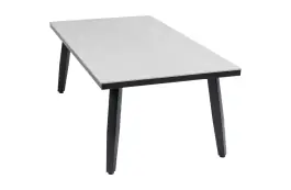 Beistelltisch Mykonos 105x58cm | Beton | Aluminium & Kunststoff | Normin