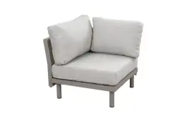 Eckelement Cavallino | Beige | Camel/Sake | Aluminium und Rope