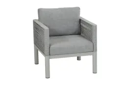 Loungesessel Cuba | Sand / Off Sand | Rope & Aluminium
