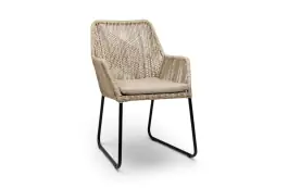 Dining-Gartenstuhl | Mona | Sand | Rope