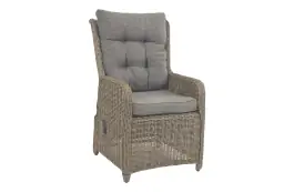 Verstellbarer Gartenstuhl Dublin | Sweet Brown | Rattan