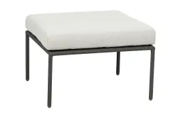 Hocker Elvira | Schwarz & Beige