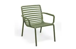 Lounge-Gartenstuhl Doga Relax | Kunststoff | Agave