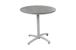 Klappbarer Terrassentisch Gent | Rund | ø 80 cm | Sand