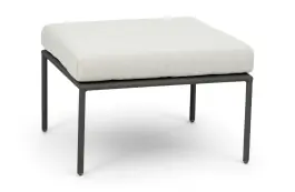 Hocker Elvira | Schwarz & Beige