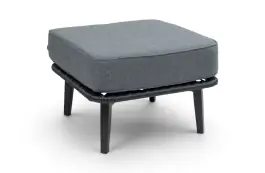 Hocker Isabel | Schwarz | Rope