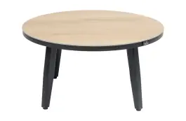 Beistelltisch Mykonos ø73cm | Holz | Aluminium & Kunststoff | Normin