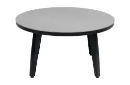 Beistelltisch Mykonos ⌀73cm | Beton | Aluminium & Kunststoff | Normin