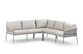 Ecklounge-Set Elvira | Camel & Beige