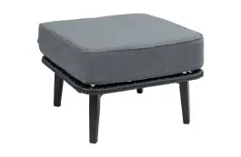 Hocker Isabel | Schwarz | Rope