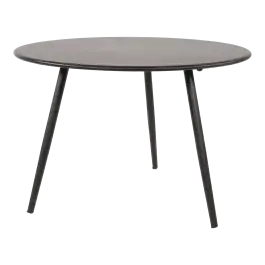 Beistelltisch Rafael ø 45 cm | Schwarz | Metall | Lesli Living