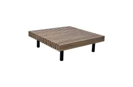 Loungetisch Lissabon | 80x80cm | Acacia & Aluminium