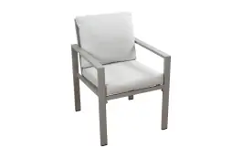 Dining Gartenstuhl Lumo | Beige | Camel | Aluminium