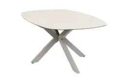 Ovaler Gartentisch Malaga | 180 x 115 cm | Camel & Cerra Vetro