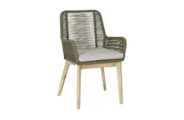 Paduga Dining Gartenstuhl | Grün | Rope