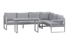 Dining Ecklounge-Set Reims | Rechts | Sand & Earth