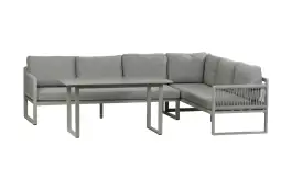 Dining Ecklounge-Set Reims | Rechts | Sand & Earth