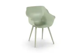 Gartenstuhl Sophie Studio | Soft Green | Kunststoff & Aluminium | Hartman