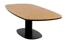 Gartentisch Tower | 260 cm | Schwarz | Tecon Teak