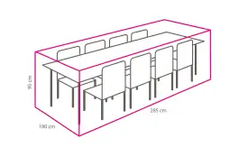 Gartenmöbel-set Schutzhülle 285x180x95 cm
