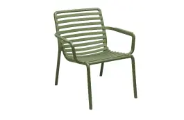 Lounge-Gartenstuhl Doga Relax | Kunststoff | Agave