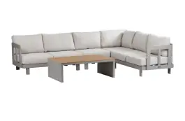 Ecklounge-Set Tulum | 5-teilig | Camel