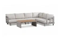 Ecklounge-Set Tulum | 5-teilig | Camel
