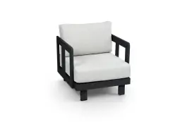 Loungesessel Tulum | Schwarz & Beige