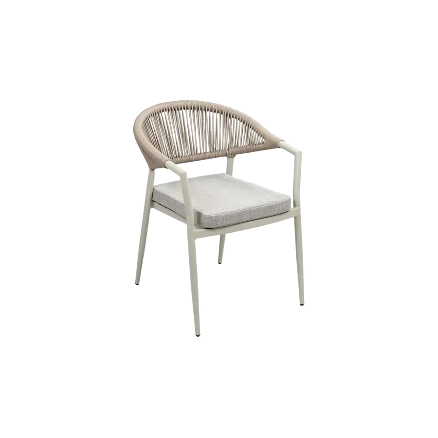 Stapelbarer Gartenstuhl Brügge | Sand & Camel