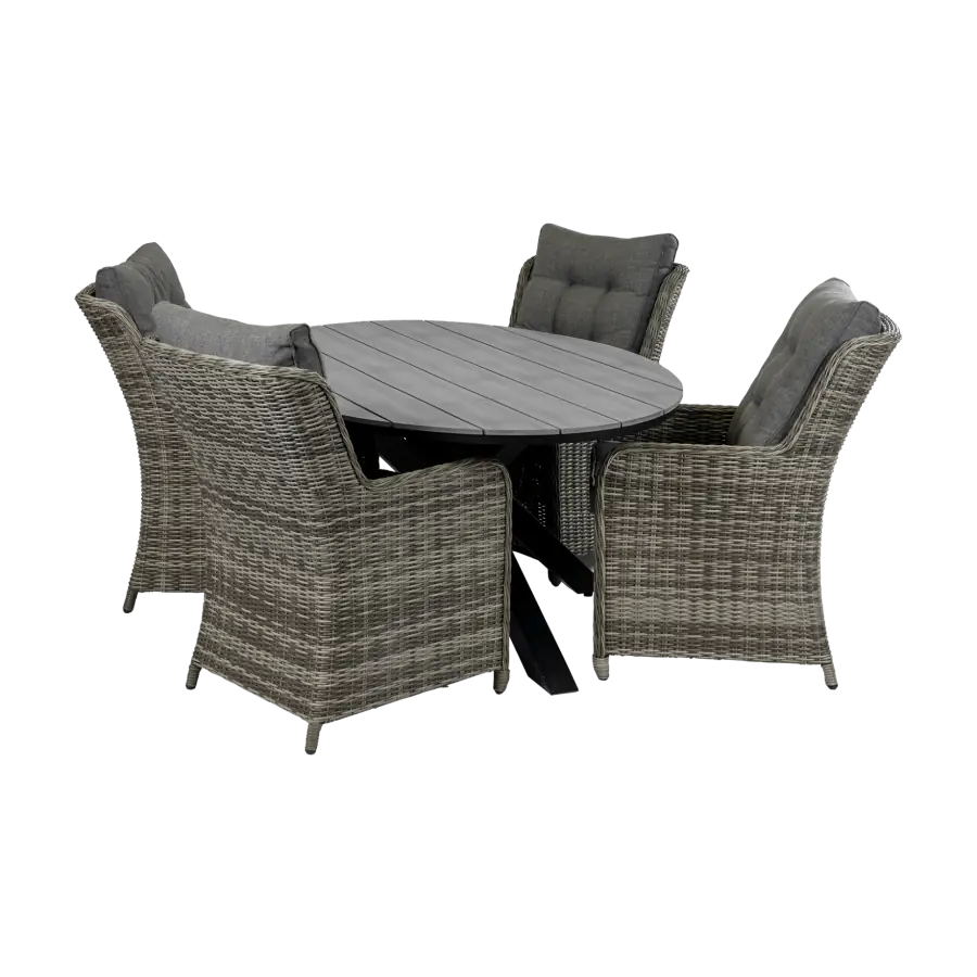 4-seizoenen-tuinmeubelen-5-delige-tuinset-4-dublin-ash grey-cyprus-grey-wicker vlechtwerk-aluminium frame