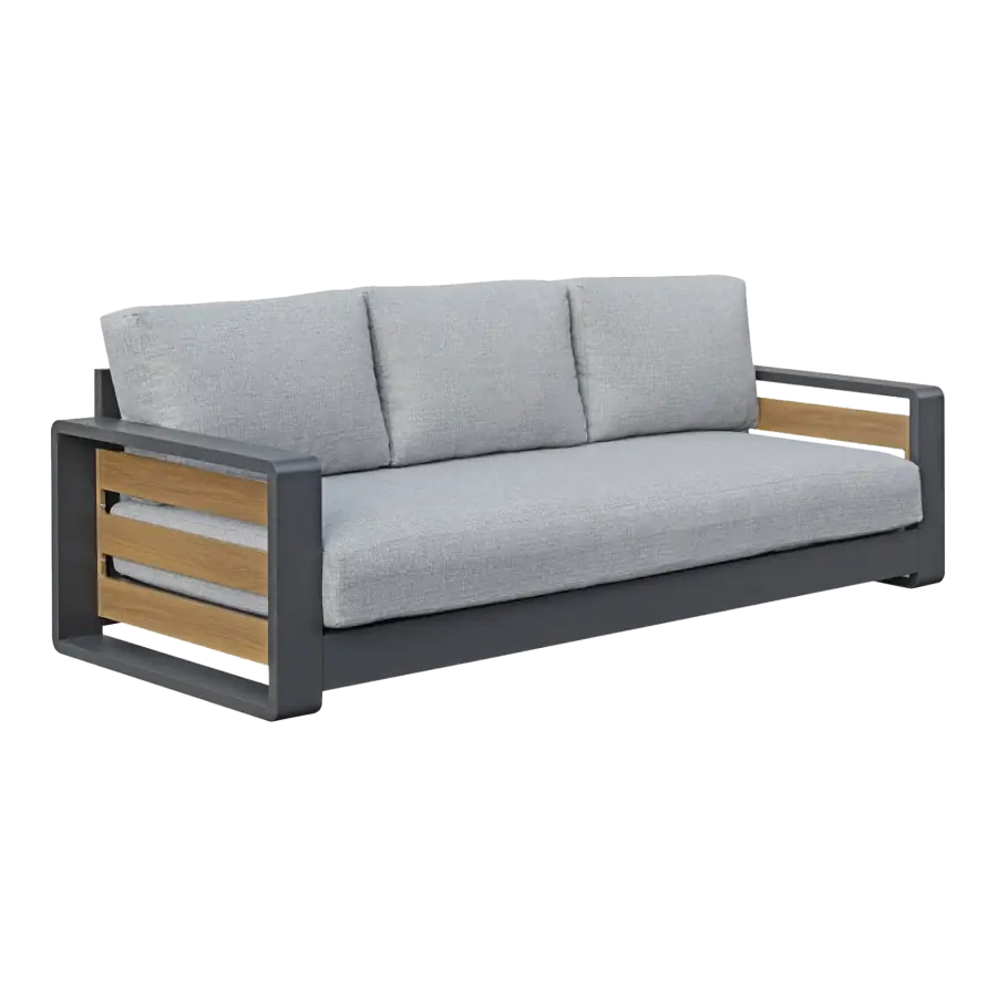 Fosega-loungebank-3persoons-modern-stone-grey-4-seizoenen-tuinmeubelen