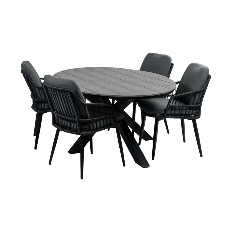 5delige-4persoons-tuinset-isabel-grey-buitentafel-4-seizoenen-tuinmeubelen