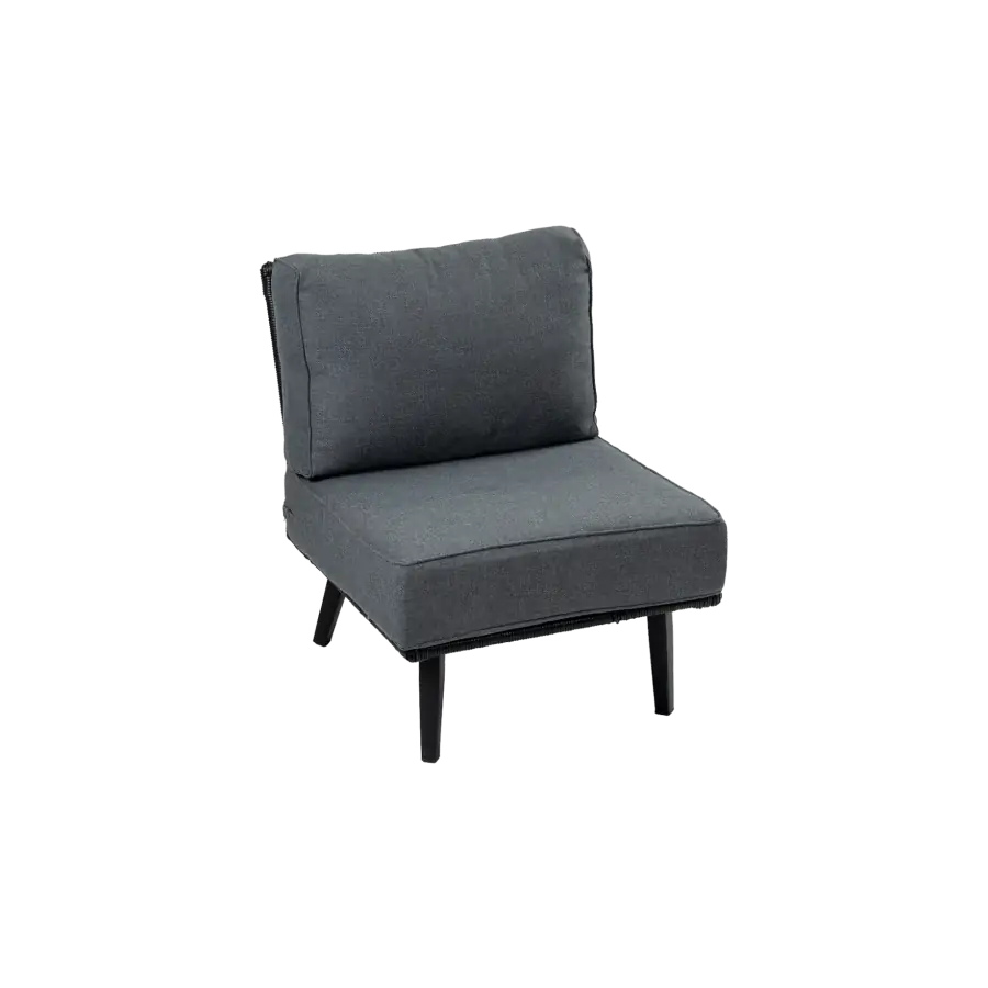 Mittleres Element Isabel | Schwarz | Rope