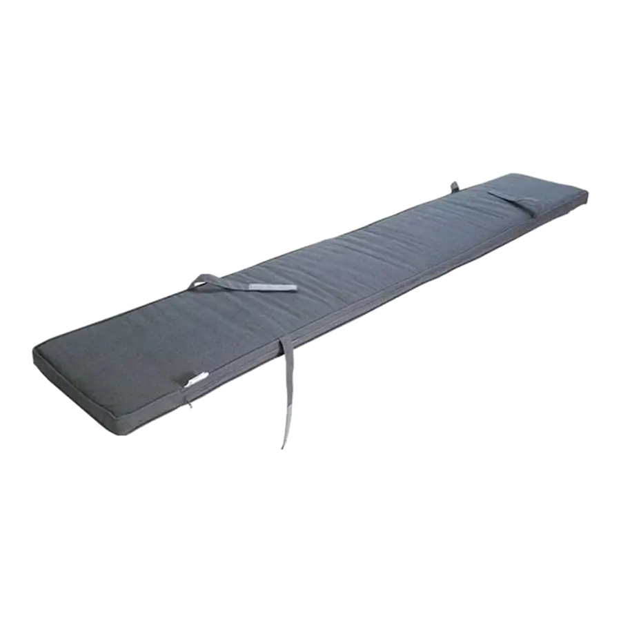 Picknickbank kussen London | 180cm | Sens-Line