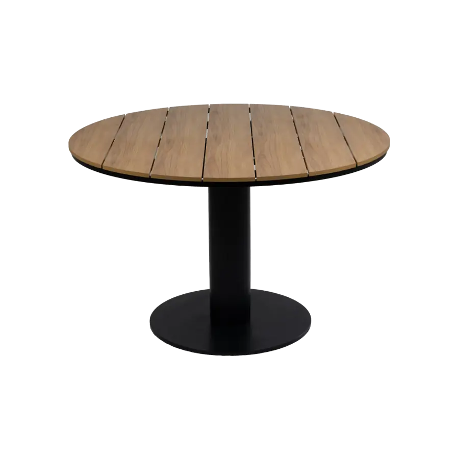 Tower-Rond-stevig-robuust-modern-zwart frame-4-seizoenen-tuinmeubelen