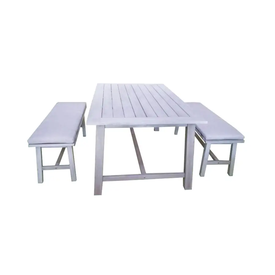 Tuinset Ravello | 3-delig | Fossil Grey | Acacia | Eurofar