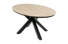 Ovaler Gartentisch | Limasol 220 x 115 cm | Polywood & Aluminium | Holz