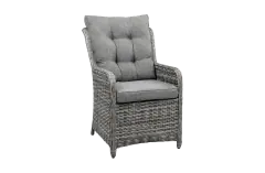 Dining-Gartenstuhl Dublin | Aschgrau | Rattan