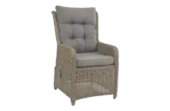 Verstellbarer Gartenstuhl Dublin | Sweet Brown | Rattan