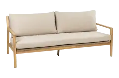 Felline Lounge Sofa | 3-Sitzer | Akazienholz