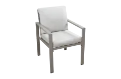 Dining Gartenstuhl Lumo | Beige | Camel | Aluminium