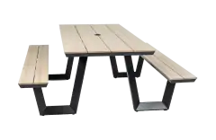 Picknicktafel Coffee Bay Wood Aluminium Wood PNG
