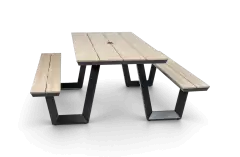 Picknicktafel Coffee Bay Wood Aluminium Polywood PNG