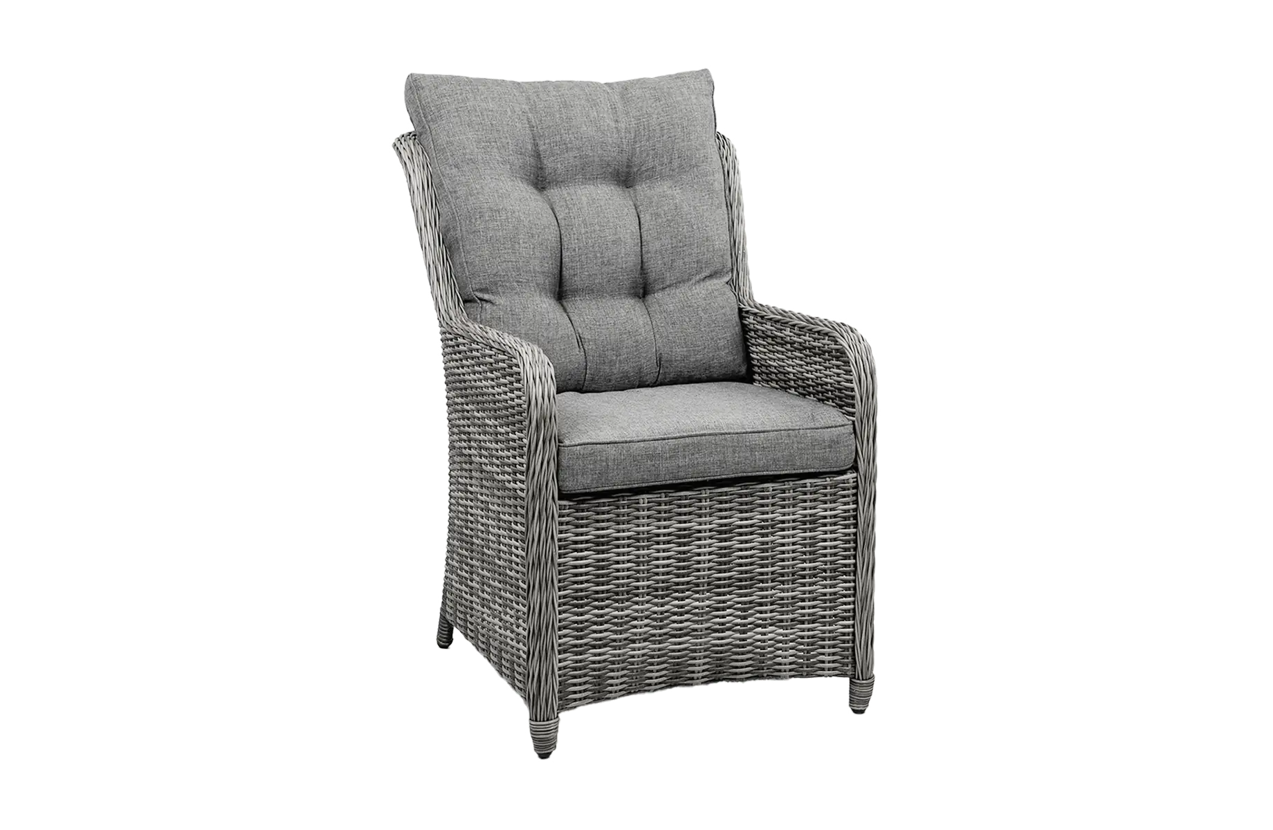 Dining-Gartenstuhl Dublin | Aschgrau | Rattan