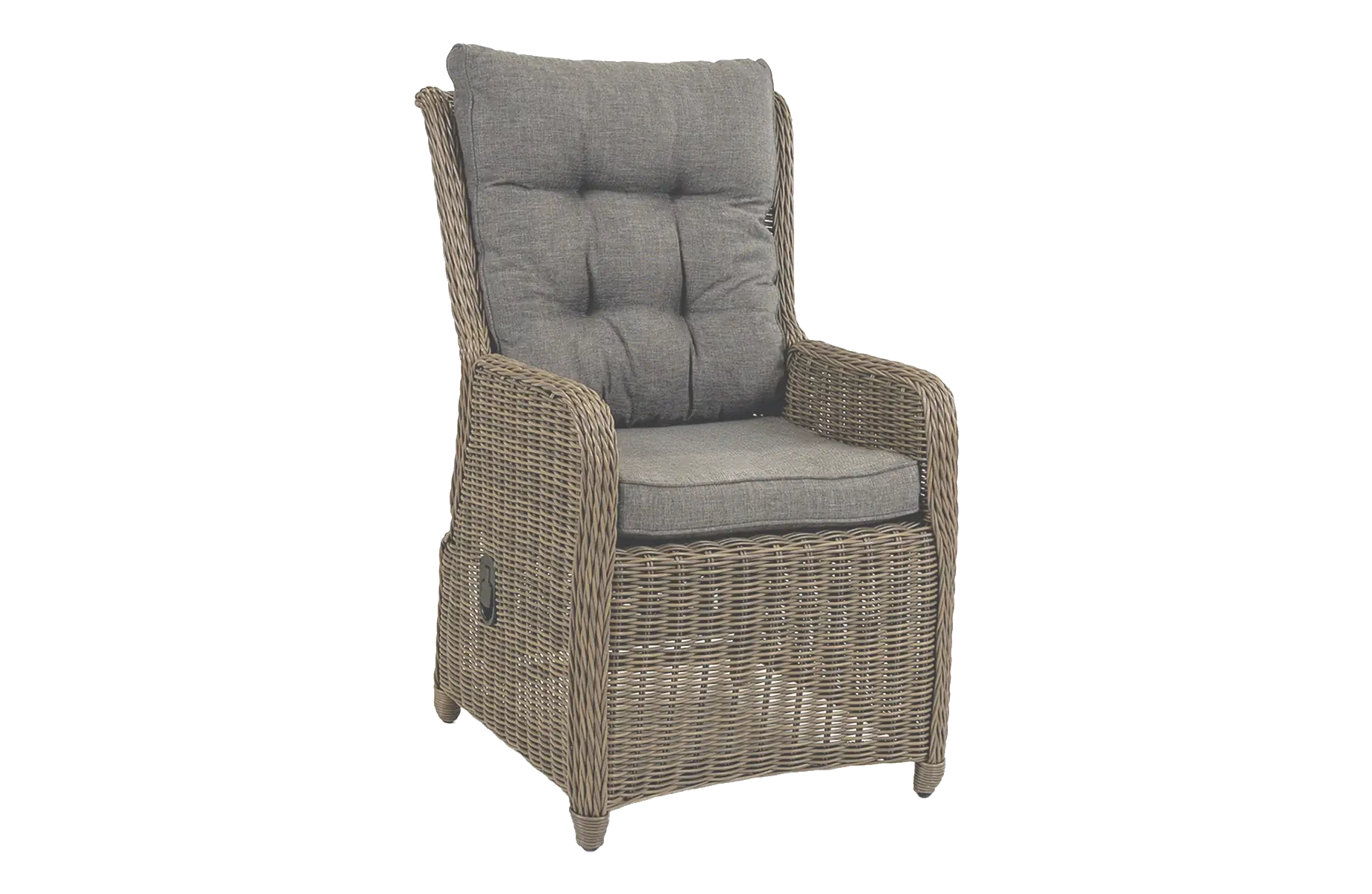 Verstellbarer Gartenstuhl Dublin | Sweet Brown | Rattan