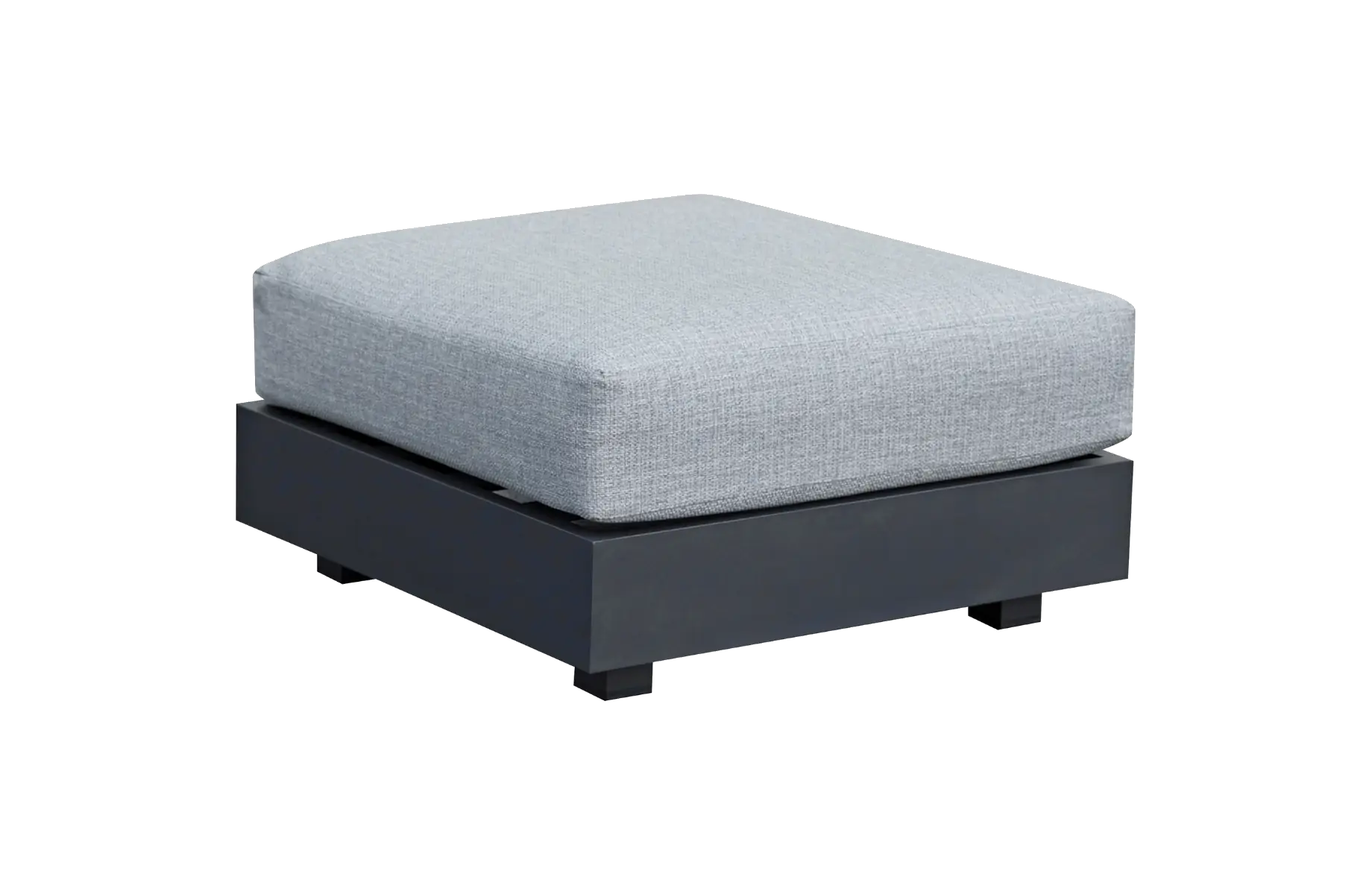 Fosega moderne hocker van aluminium - 4 seizoenen tuinmeubelen