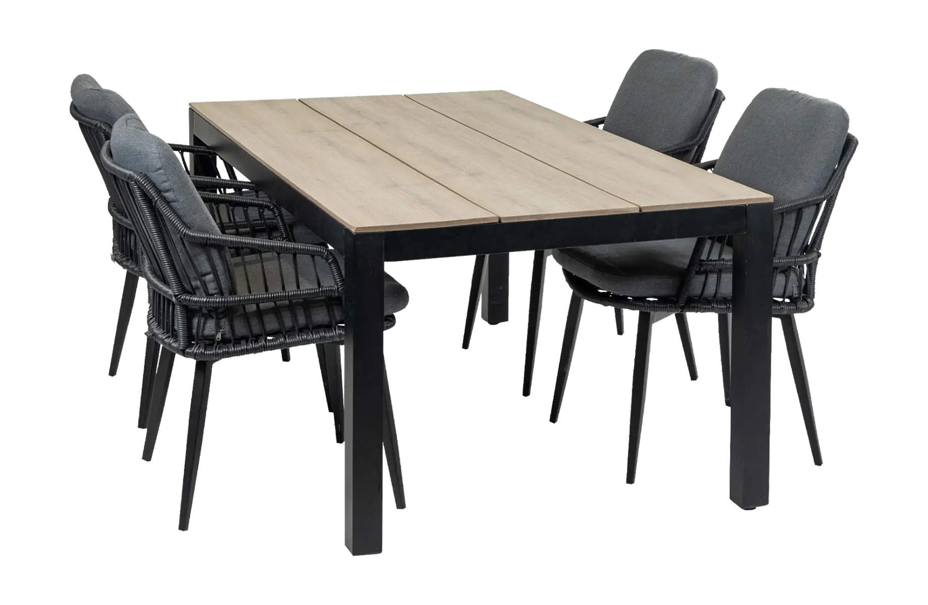 5-delig-cyprus-tuintafel-rechthoek-wood-isabel-black-4-seizoenen-tuinmeubelen